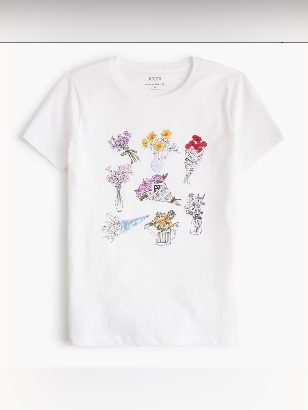 J. Crew: Short-Sleeve “Collector Tee” Size Small (NWT)